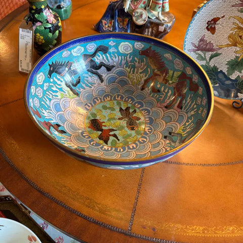 Chinese Cloisonne Bowl