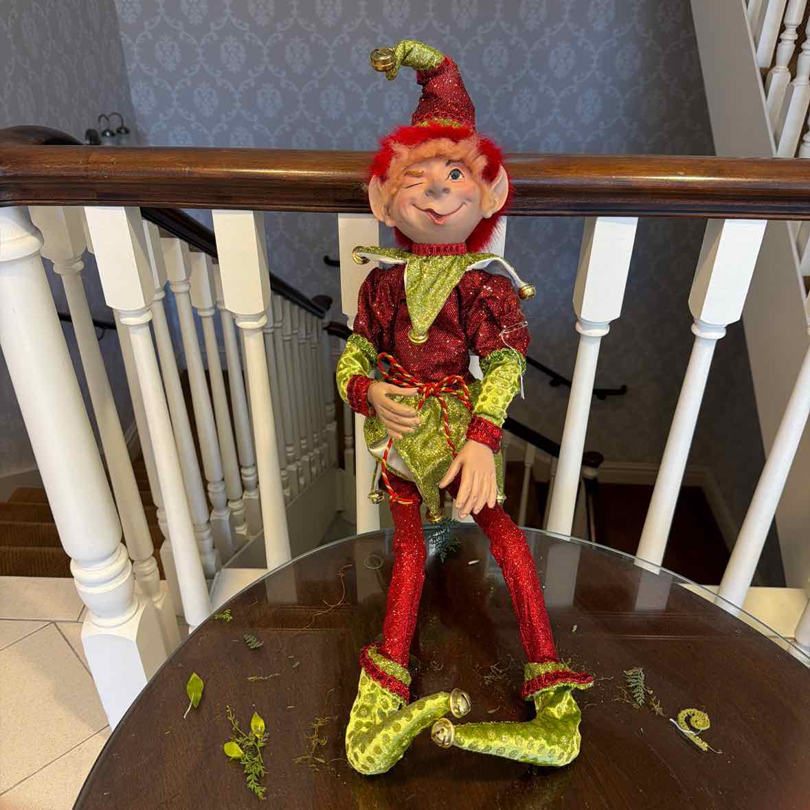 Winking Elf - Bendable Figure