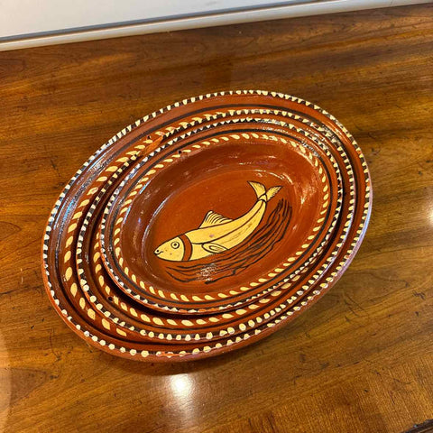 Three Mexican Serving Bowls