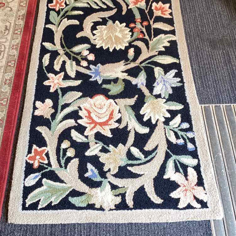 Small Floral Rug