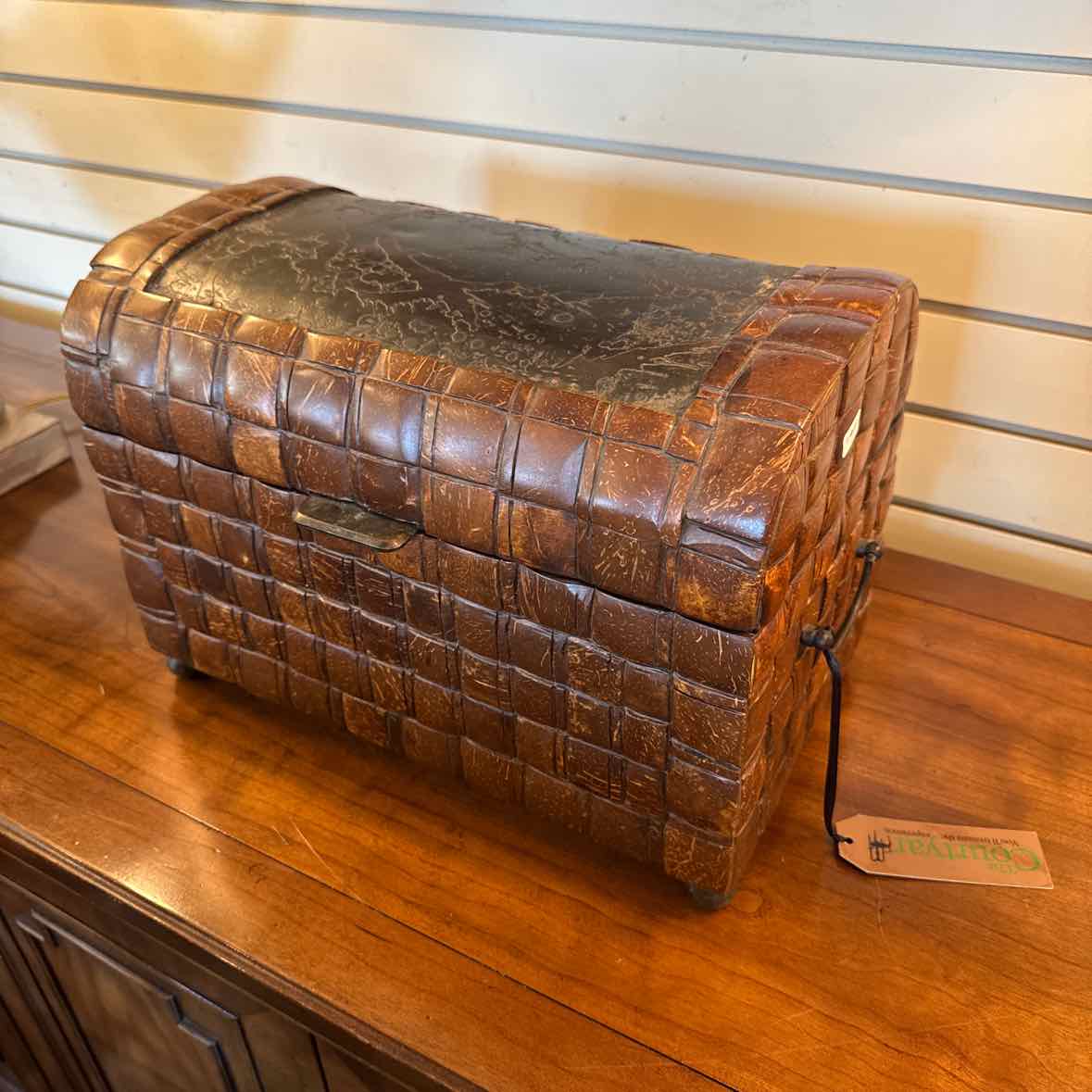 Maitland Smith Coconut Shell Box
