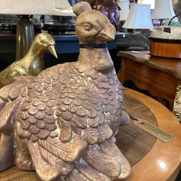 Brown Ceramic Turkey