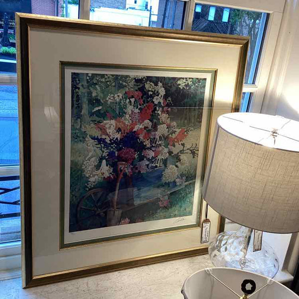 Flower Cart Print