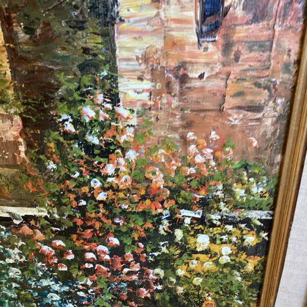 Tuscan Sunset Oil Painting