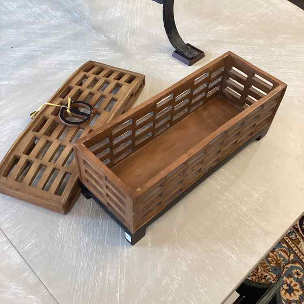 Wood Slat Box