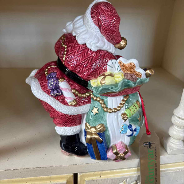 Santa Cookie Jar