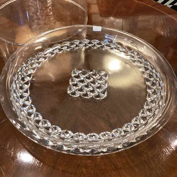 Glass Cake Plate With Dome