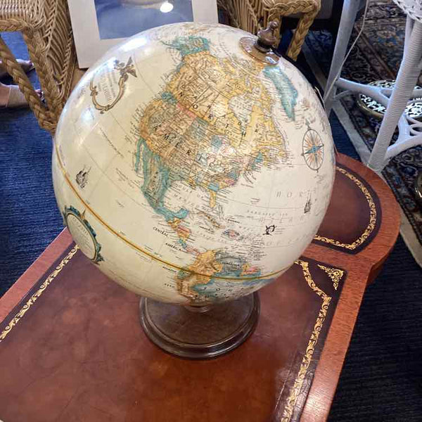 12" Replogle Globe With Wood Base