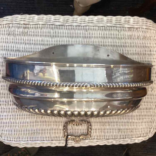 Silverplate Wall Pocket Planter