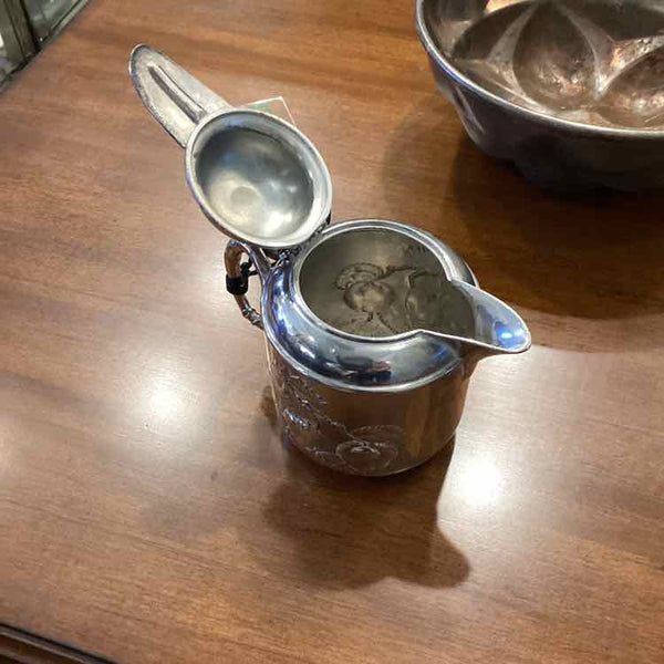 Pairpoint Quadruple Syrup Pitcher