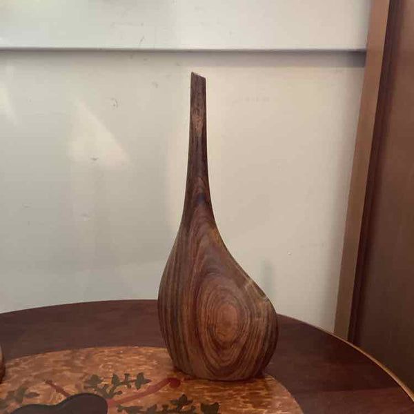 Hand-turned Wood Bud Vase (by D. French)