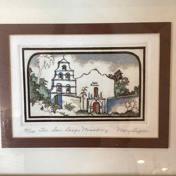 Mission San Diego Art Print