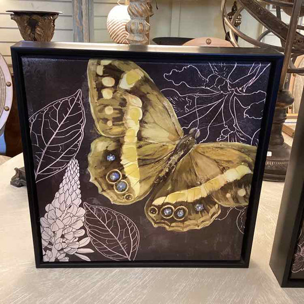 Yellow Butterfly Print