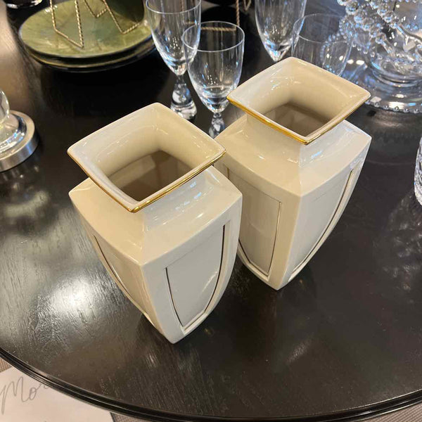 Pair Of Lenox American Vases