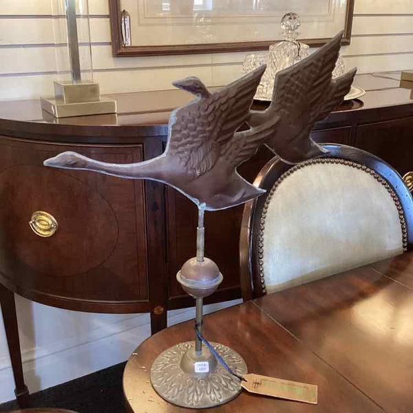 Copper And Brass Desk Top Weathervane