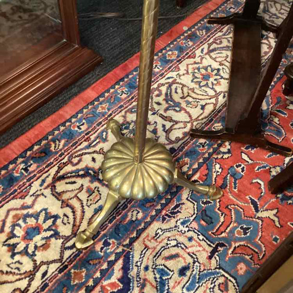 Adjustable Brass Valet Stand