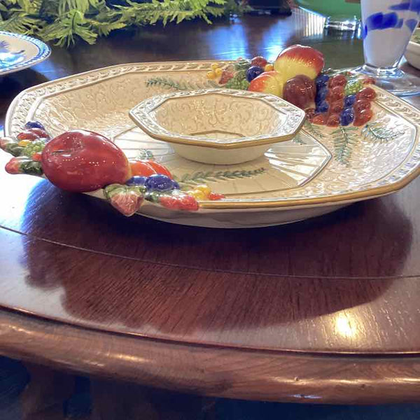 Fitz & Floyd Venezia Fruit Platter