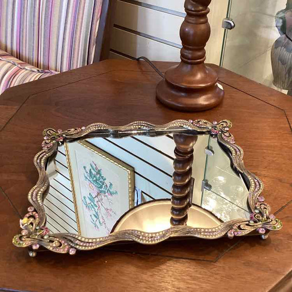 9x11.5" Papyrus Jeweled Vanity Mirror