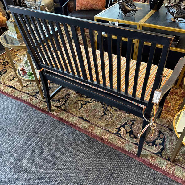 Black Bench w/Cushion
