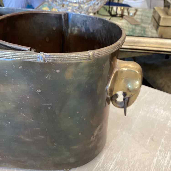 Double Brass Champagne Cooler
