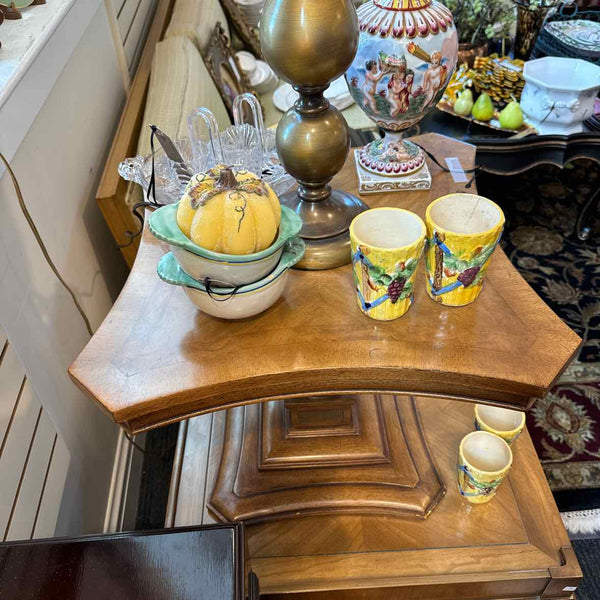 Pedestal End Table