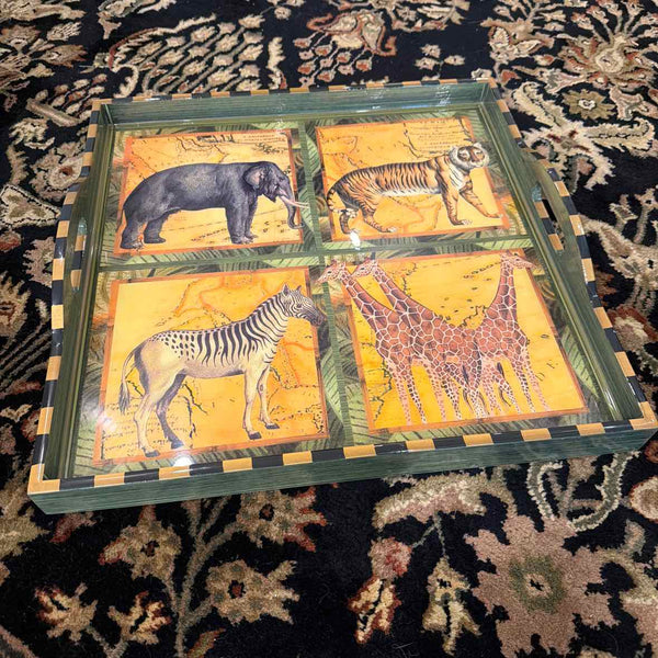 Annie Modich 2 Handled Tray - Signed