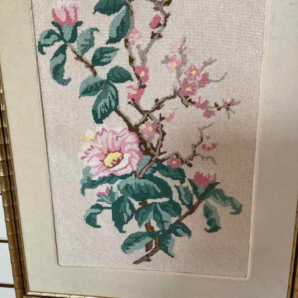 Framed Asian Needlework