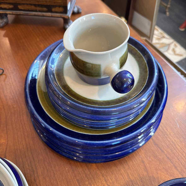 65 Piece Set of Stoneware