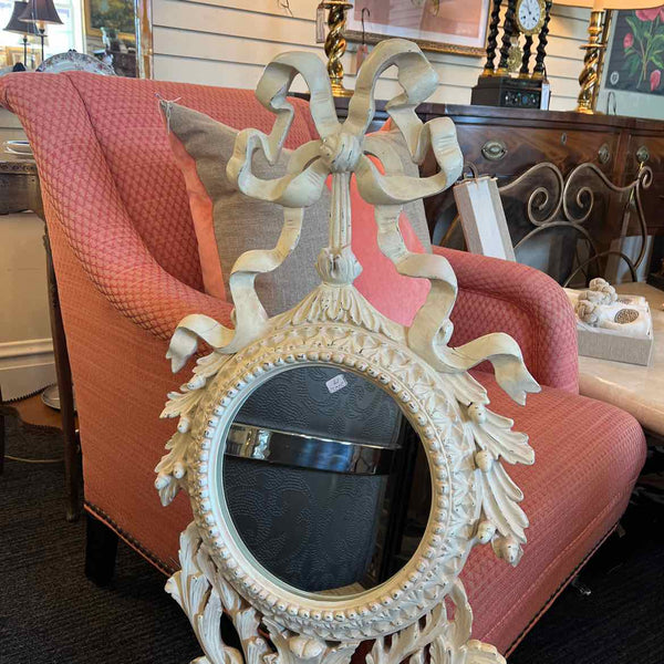 Ivory  Ribbon Mirror