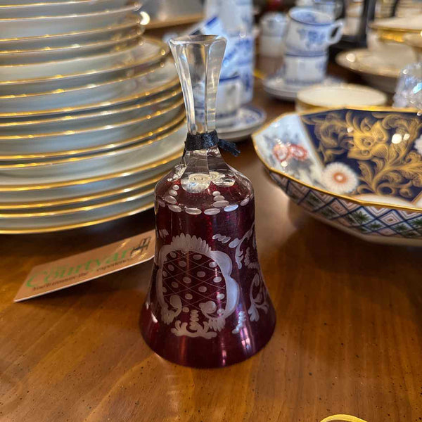 Red Glass Bell