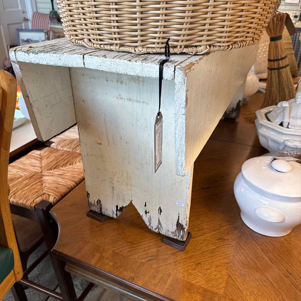 White Vintage Bench