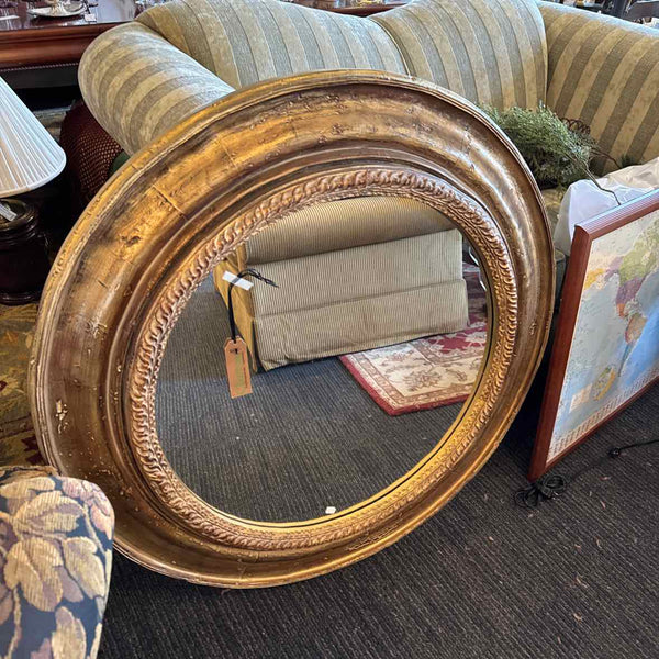 Round Gold Bombay Co. Mirror