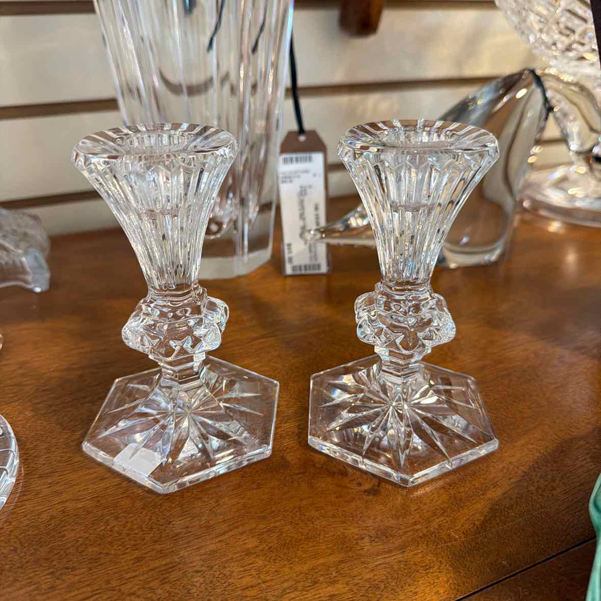 Waterford Pair of Chatham Candle Holders