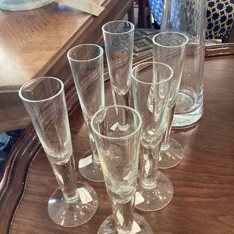 Limoncello Decanter w/6 Glasses