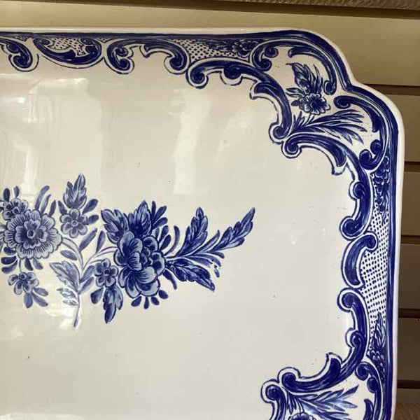 Blue And White Tiffany Tray