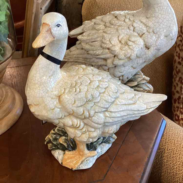 Kaldun & Bogle Pair of Goose Figurines