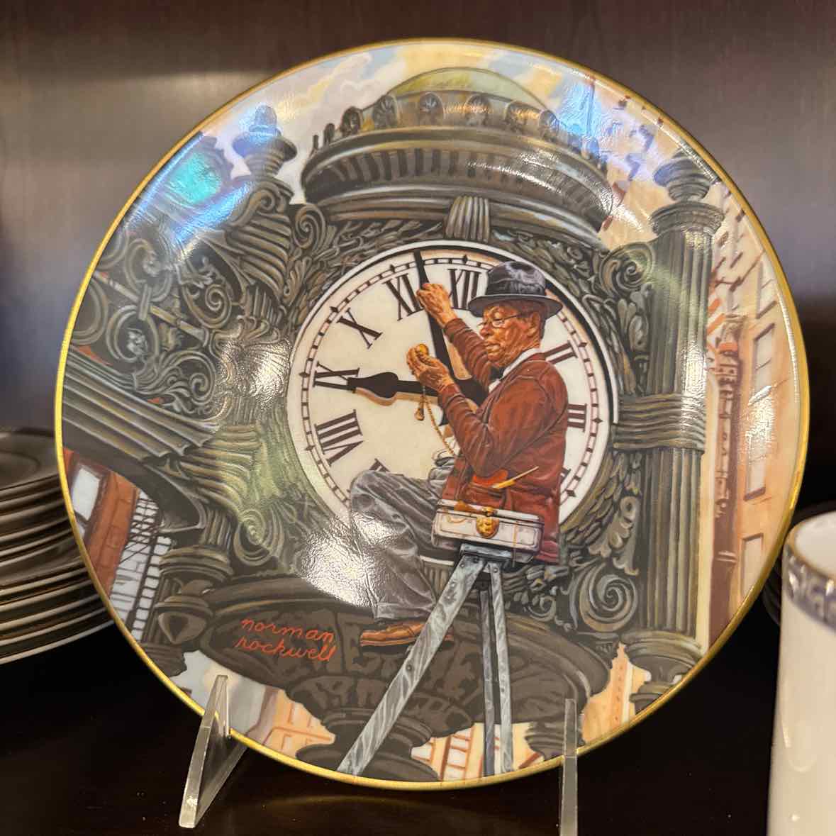 Rockwell Marshall Fields Plate