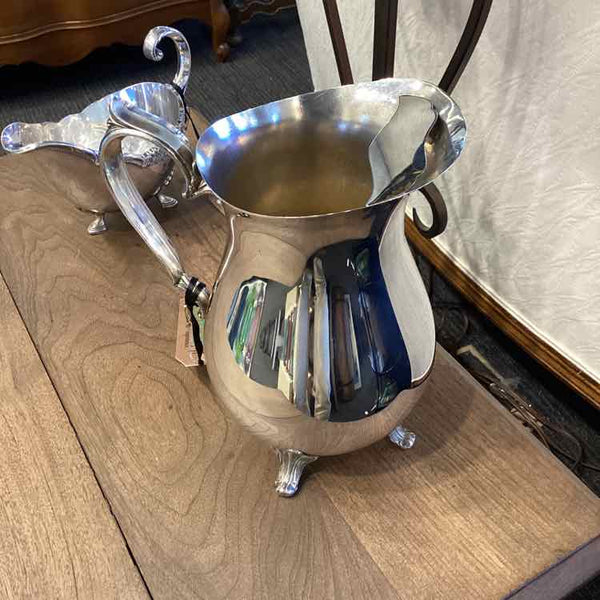 Antique Silver Water Pitcher