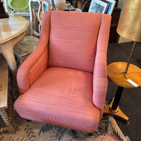 Gold/Williams Arm Chair - Cranberry