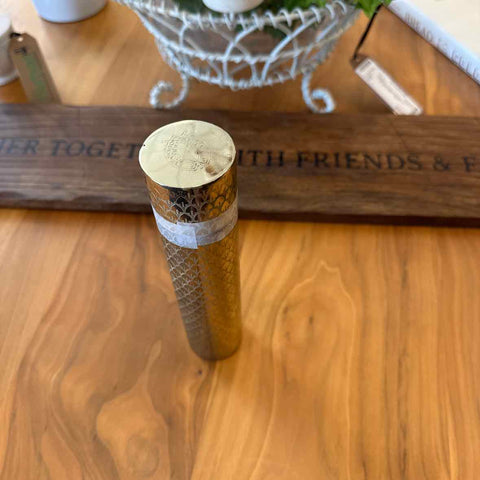 Gold Metal Match Holder
