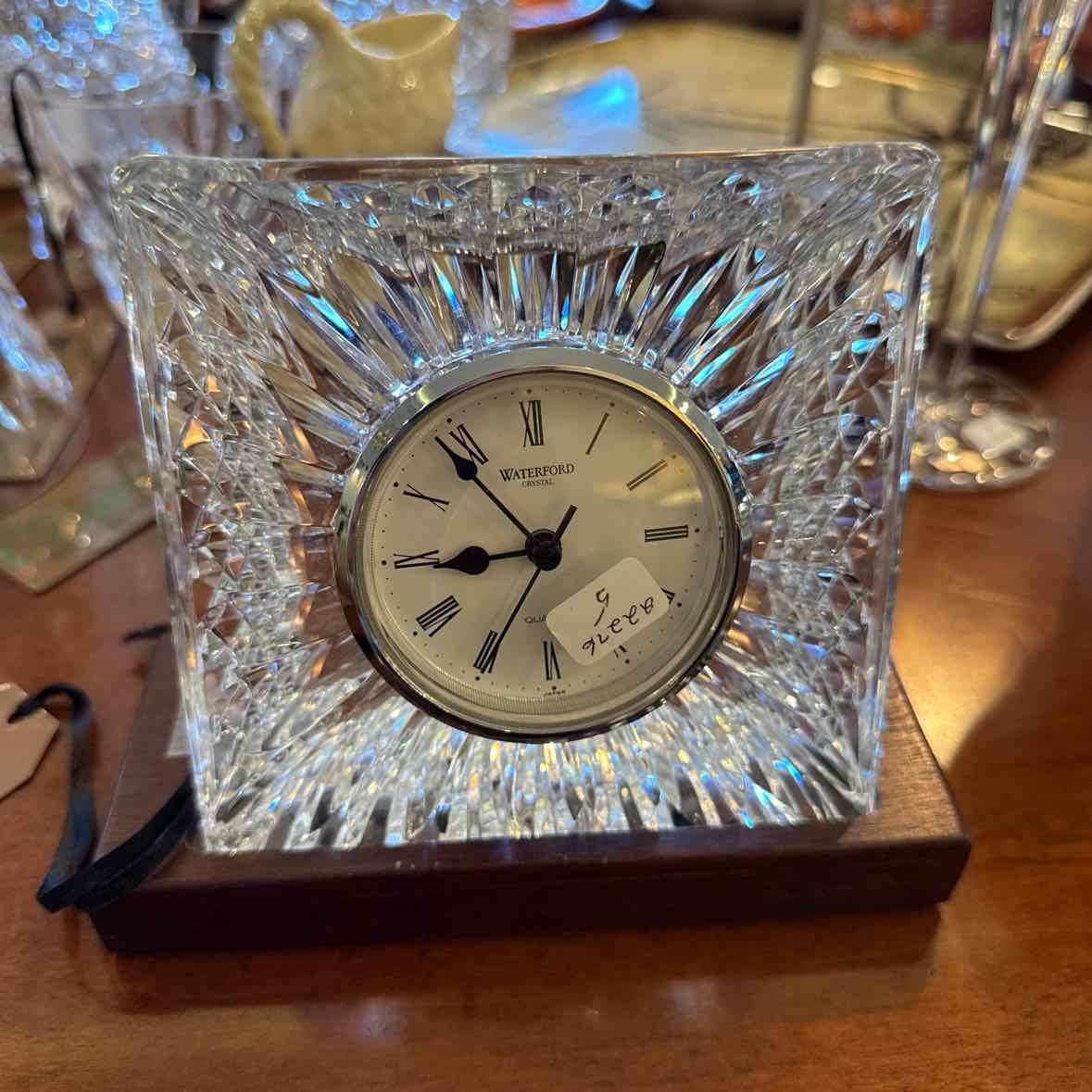 Waterford Clock on Stand