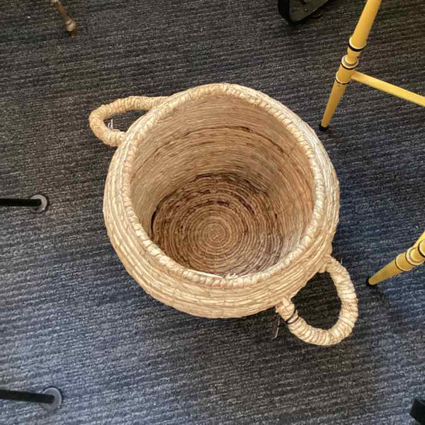 Large Woven Basket with Handles