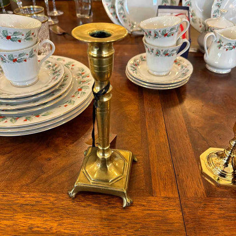 Antique Brass Candlestick