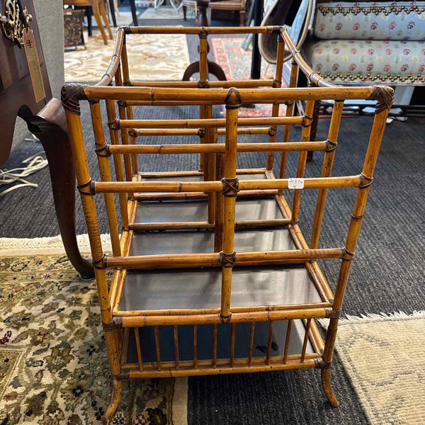 Bamboo Magazine Rack