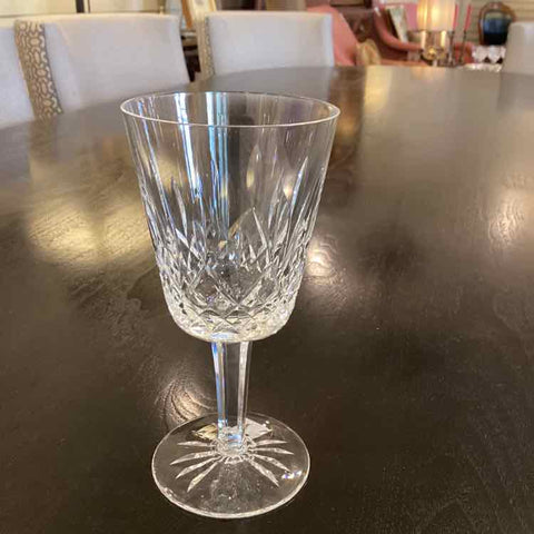 6 Lismore Waterford Goblets - 8 oz.