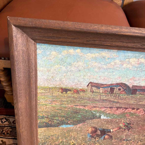 Print on Canvas - Farm Scene
