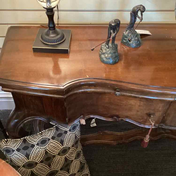 Antique Console with 2 Doors & 2 Drawers