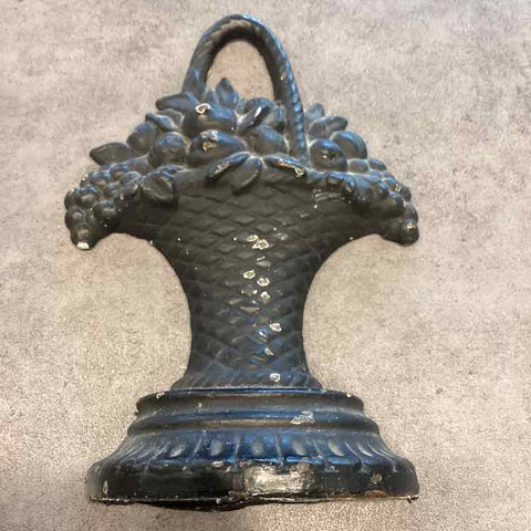 Floral Basket Doorstop