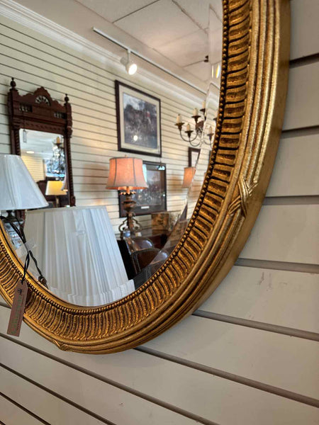 Labarge Gold Beveled Ornate Mirror