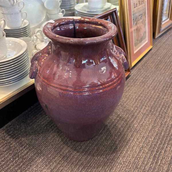 Purple Clay Pottery Vase